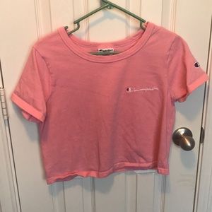 Pink Champion crop top